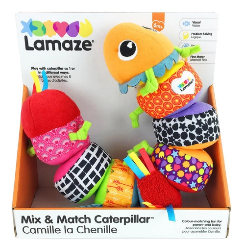 Lamaze играчка-Размени и Нагласи Гъсеница L27244